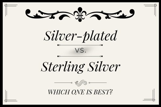 Is sterling silver better than silver-platted jewelry?