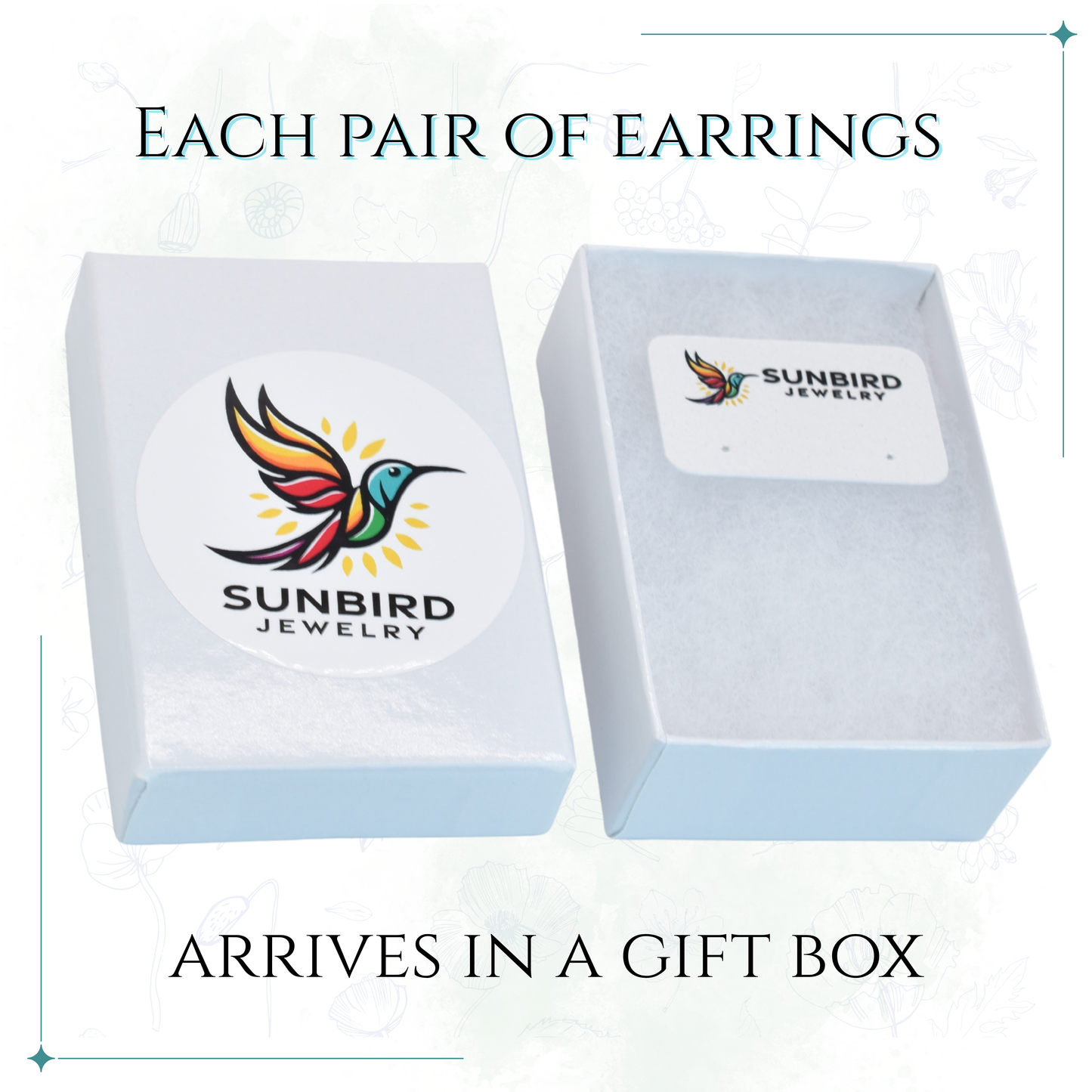 Four Leaf Clover Birthstone Earrings - Personalized